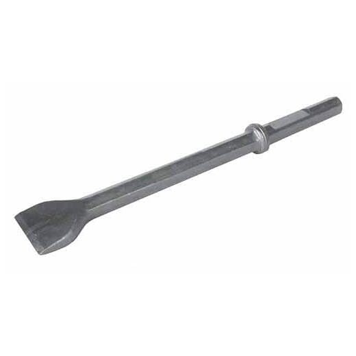 Milwaukee® 48-62-4010 Chisel, For Use With Demolition Hammers, 3 in W Head, 20-1/2 in OAL, 1-1/8 in Collared Hex Shank with Notch